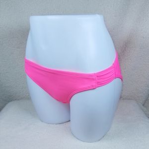 Op Neon Pink Bikini Bottoms Size Medium